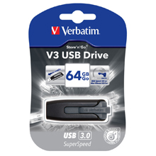 PENDRIVE RETRAIBILE VERBATIM STORE N GO 64 GB USB 3.0