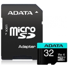 MICRO SD 32 GB + ADATT A-DATA UHS-1 CLASSE 10 HIGH SPEED V30
