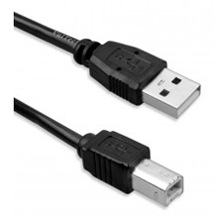 CAVO USB2.0 STAMP. AM/BM OD4.0 28AWG 5 MT COL. NERO