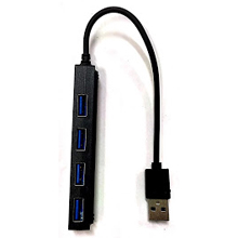 HUB USB 2.0 PER SMARTPHONE 4 PORTE CON CONNETTORE MICRO USB