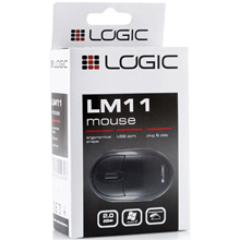 MOUSE LOGIC USB NERO LM11