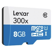 LEXAR 8GB 300X MICROSDHC UHS-I CLASSE 10