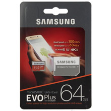 SAMSUNG EVO PLUS 64GB MICROSDXC CON ADATTATORE