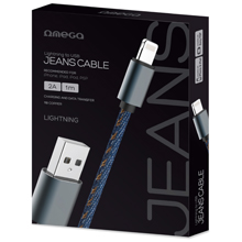 CAVO USB - LIGHTNING 2A 1MT RINFORZATO IN BOX