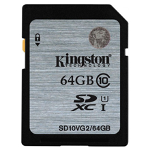 MEMORIA SD HC CLASS 10 UHS-I KINGSTON 64 GB