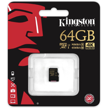 MEMORIA MICRO SD 64 GB KINGSTON UHS-I - U3
