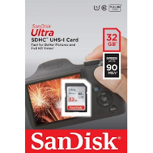 MEMORIA SD SANDISK ULTRA SDHC UHS-I 32 GB
