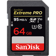 MEMORIA SD SANDISK EXTREME PRO 64 GB