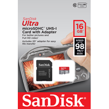 MEMORIA MICRO SD SANDISK ULTRA 16 GB