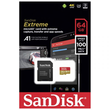 MICRO SD SANDISK EXTREME UHS-I 64 GB