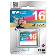 COMPACT FLASH SILICON POWER 16GB 600X HIGH SPEED