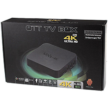 MXQ 4K QUAD-CORE ANDROID 6.0.1 TV BOX V2.0