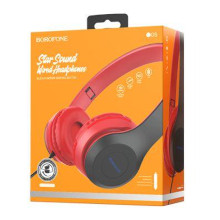 CUFFIE ON-EAR B05 JACK 3.5MM ROSSE