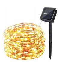 FILO DI LUCI LED A ENERGIA SOLARE 10M 100 LED