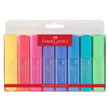 CONFEZIONE 8 EVIDENZIATORI FABER CASTELL COLORI VARI