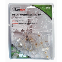 CONNETTORE RJ45 CAT.6 0U RAME 30 PEZZI