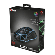 MOUSE GAMING TRUST LOCK RGB USB