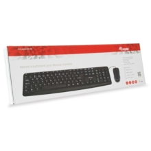 KIT TASTIERA + MOUSE EQUIP 105 TASTI SOFT TOUCH