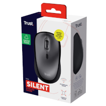 MOUSE WIRELESS TRUST SILENT ECO NERO