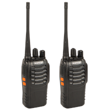 WALKIE TALKIES PROFESSIONALE BOAFENG BF-888S 2 PEZZI 2W NERI