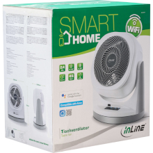 VENTILATORE SMART WIFI ROTANTE 45W BIANCO