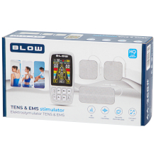 MASSAGGIATORE MUSCOLARE ELETTROSTIMOLANTE EMS TENS RELAX 68 PROGRAMMI