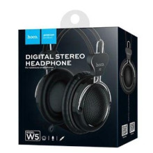 CUFFIE OVER EAR CON MICROFONO NERE HOCO W5