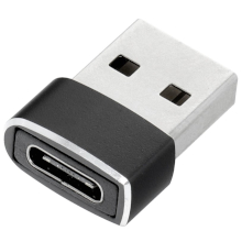 ADATTATORE DA USB A TYPE-C NERO