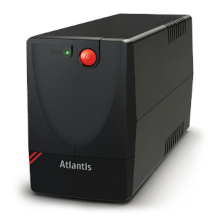 ATLANTIS UPS 1000VA 500W 2 USCITE SCHUKO A03-X1500
