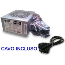 ALIMENTATORE MICRO ATX 500W + CAVO BULK