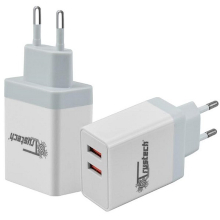 CARICABATTERIA FAST CHARGE 3.6A 18W 2 USB