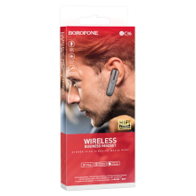 AURICOLARE BLUETOOTH BOROFONE BC36 LUCKY NERO