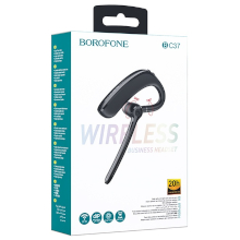AURICOLARE BLUETOOTH BOROFONE BC37 BUSINESS CON ARCHETTO E MICROFONO REGOLABILE NERO