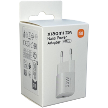 CARICABATTERIA XIAOMI NANO 33W USB-C BIANCO