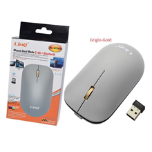 MOUSE DUAL MODE WIRELESS 2.4G +BLUETOOTH