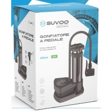 POMPA A PEDALE PER BICI/PALLONI/GONFIABILI 120PSI