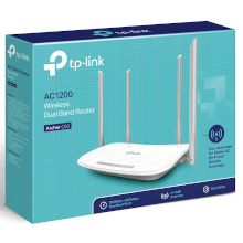 TP-LINK ROUTER WIFI 4XLAN DUALBAND 300+867MBPS 4 ANT. ARCHER C50 AC1200