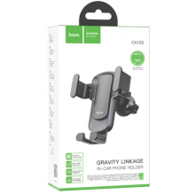 SUPPORTO DA AUTO PER SMARTPHONE A GRAVIT HOCO CA103 NERO