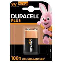 BATTERIA DURACELL PLUS 9V 100% BL1
