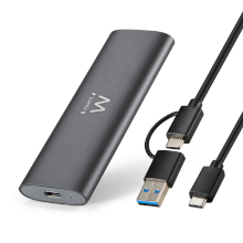 BOX ESTERNO IN ALLUMINIO USB 3.2 GEN2 PER SSD M.2 NVME PCIE