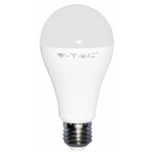 V-TAC LAMPADINA LED E27 17W BULB A65 LUCE FREDDA 6000K - SKU 4458