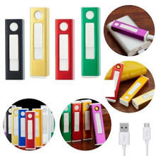 ACCENDINO USB ANTIVENTO A RESISTENZA RICARICABILE CON CAVO COLORE ON TENCK 30093