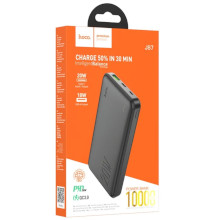 POWER BANK  HOCO J87 10.000MAH PD20W + QC3.0 NERO