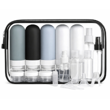 KIT DA VIAGGIO 17 PEZZI CON TROUSSE