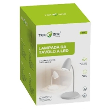 LAMPADA LED DA TAVOLO BIANCA L33B