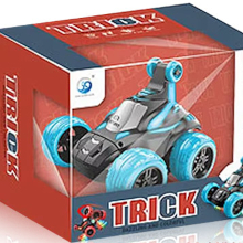 MACCHINA TWISTER TRICK ACROBATICA 360 GRADI CON LUCI E SUONI