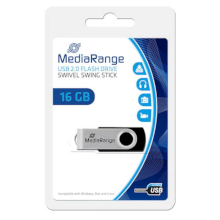 PENDRIVE MEDIARANGE FLEXI-DRIVE USB 2.0 16GB MR910