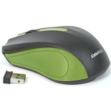 MOUSE OMEGA OM-419 WIRELESS 2,4GHZ 1600 DPI  VERDE NERO