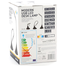 LAMPADA DA TAVOLO 3,5W FLEXIBLE USB NERA