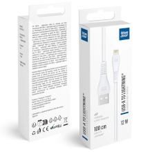 CAVO BLUE STAR USB LIGHTNING 2A 12W 1M BIANCO